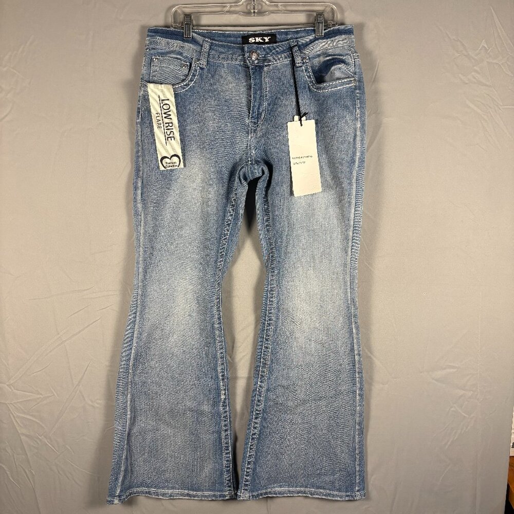 Sky Premium Collection Low Rise Flare Jeans 15/16– NWT